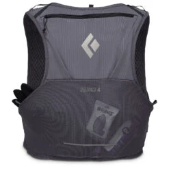 Black Diamond Distance 4 Hydration Vest - Trail Running Backpack -Camping supply store black diamond distance 4 hydration vest trail running backpack detail 6