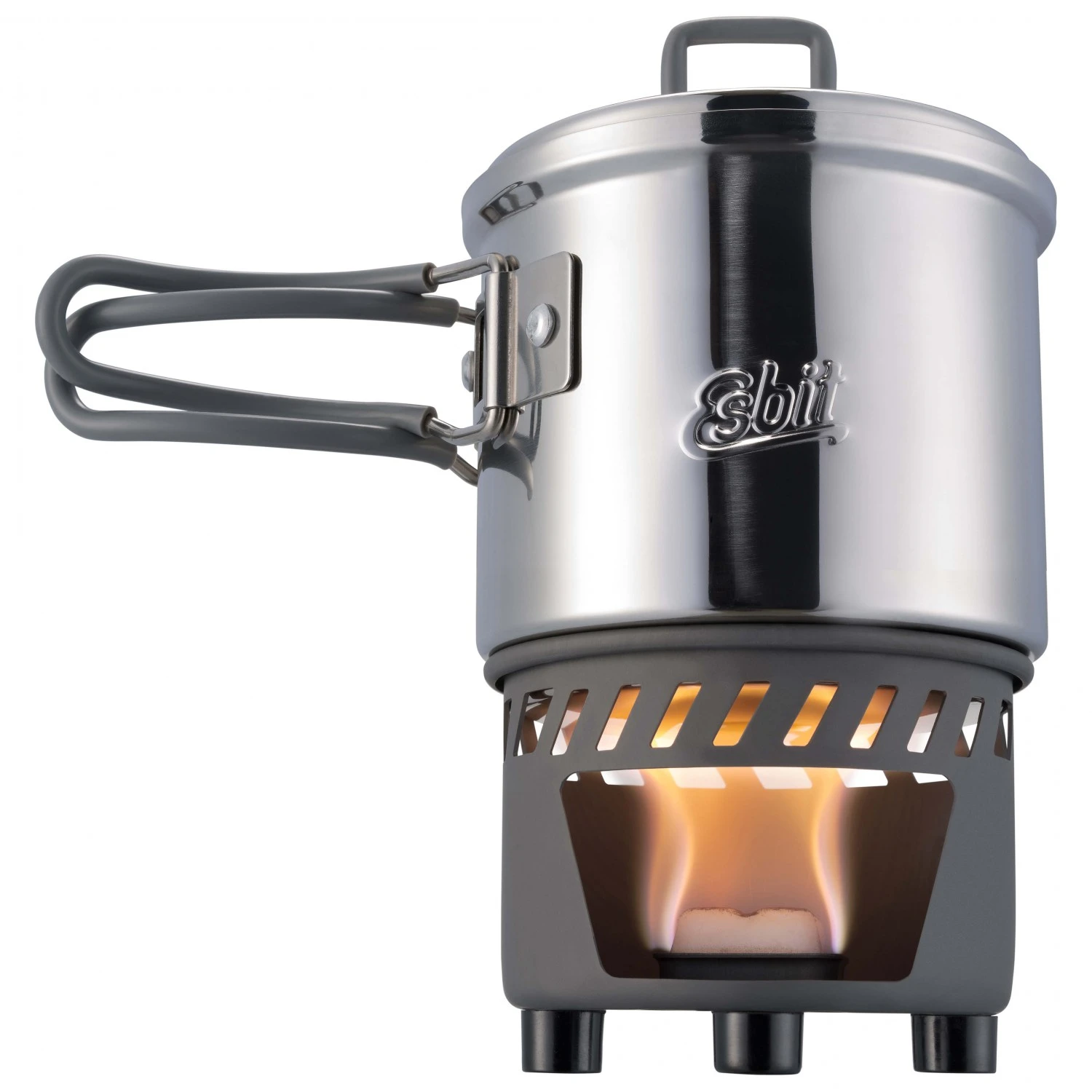 Esbit CS585ST Dry Fuel Cooking Set - Solid Fuel Stoves 1 Esbit CS585ST Dry Fuel Cooking Set - Solid Fuel Stoves