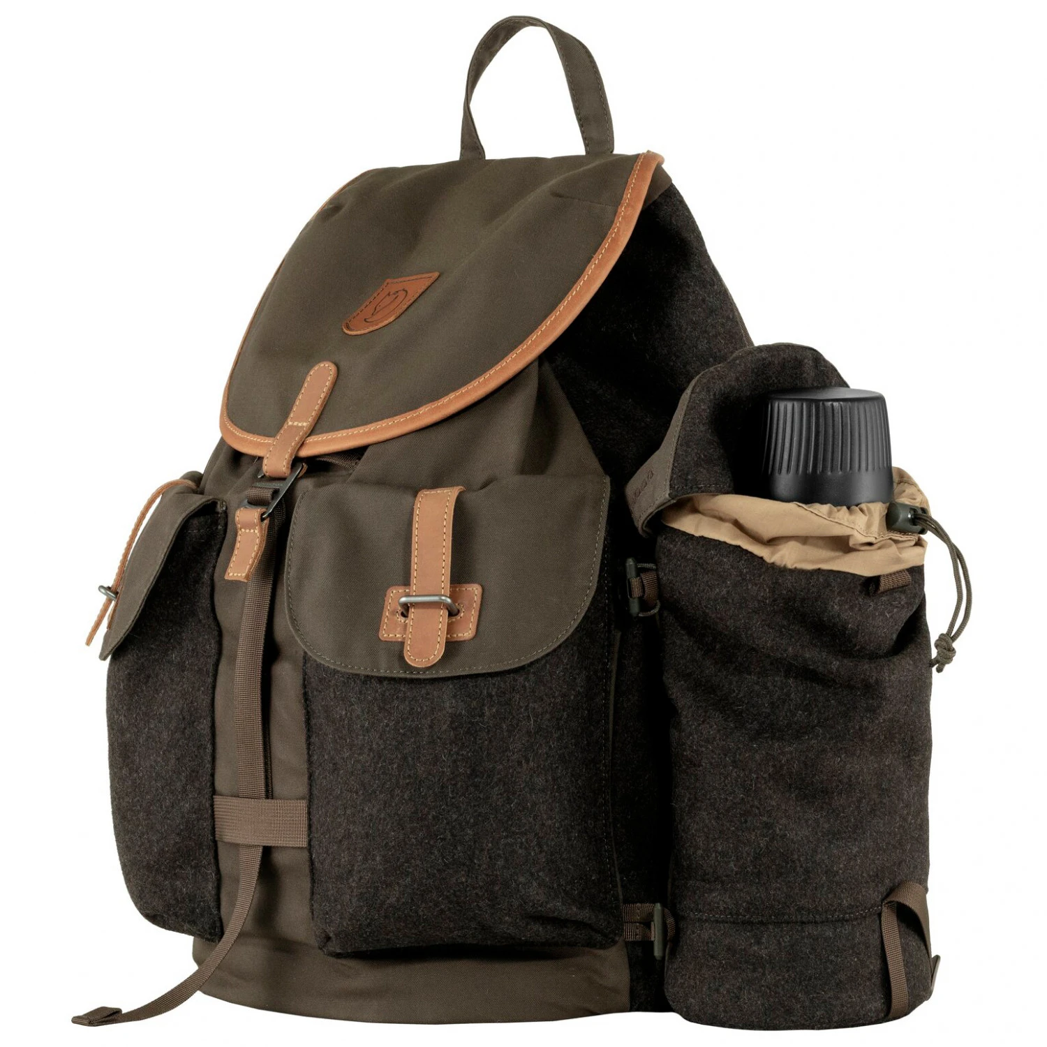 FJÄLLRÄVEN Värmland Wool Side Pocket 4 - Walking Backpack 4 FJÄLLRÄVEN Värmland Wool Side Pocket 4 - Walking Backpack - Image 4