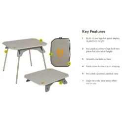 Nemo Moonlander Table - Camping Table -Camping supply store nemo moonlander table camping table detail 3