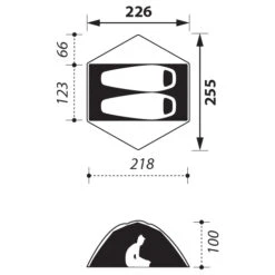 NOMAD Jade Tent - 2-person Tent 11 NOMAD Jade Tent - 2-person Tent -Camping supply store nomad jade tent 2 person tent detail 6