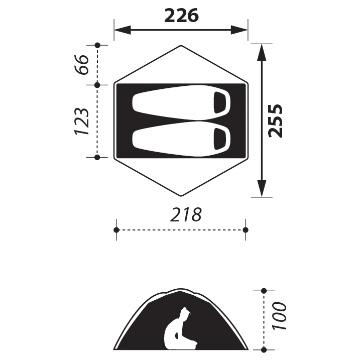 NOMAD Jade Tent - 2-person Tent 6 NOMAD Jade Tent - 2-person Tent - Image 6