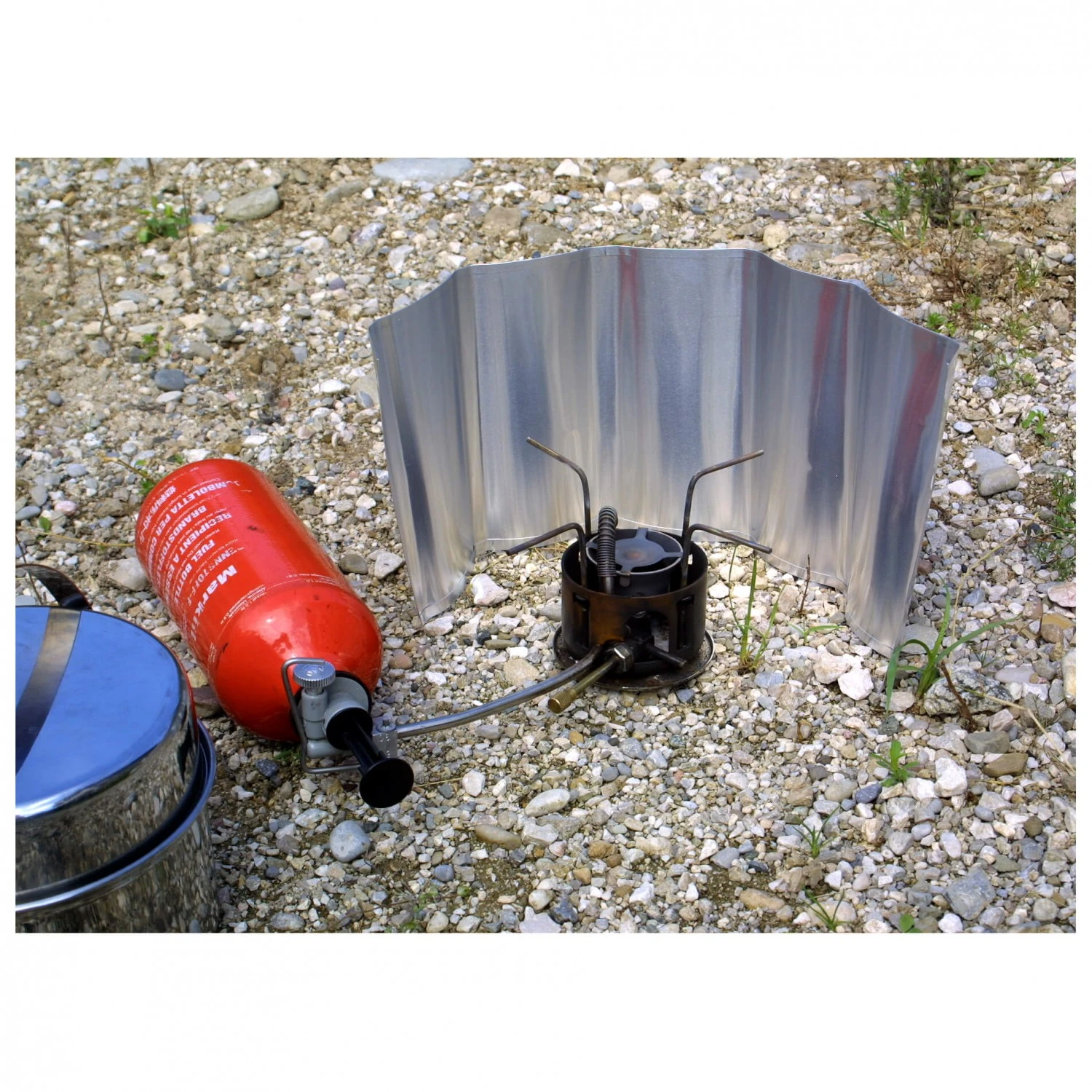 Origin Outdoors Rollable Aluminium Windscreen 3 Origin Outdoors Rollable Aluminium Windscreen - Image 3