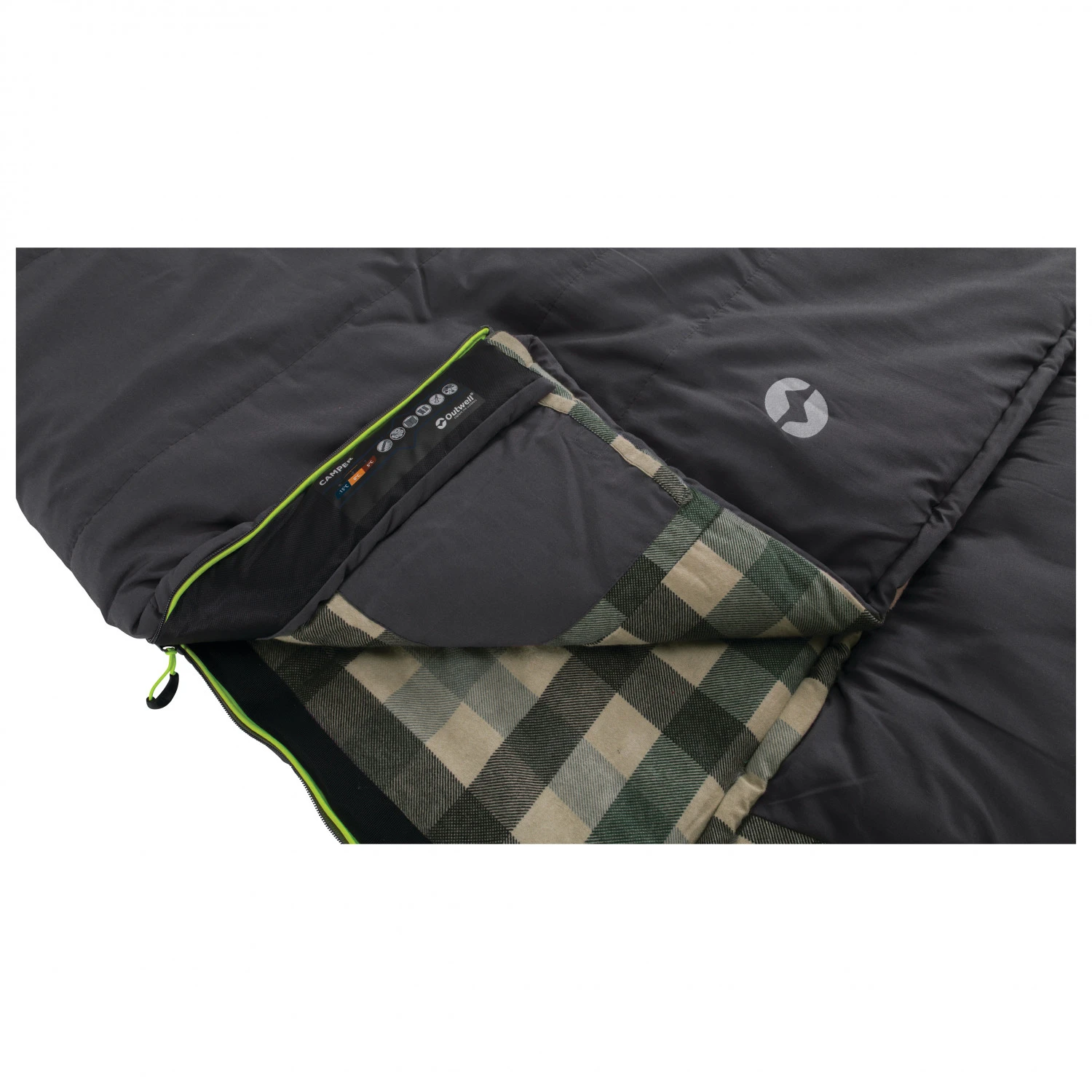 Outwell Camper - Synthetic Sleeping Bag 4 Outwell Camper - Synthetic Sleeping Bag - Image 4