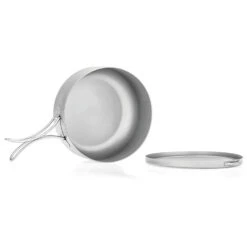 Robens Ori Titanium Pot With Plate Lid - Pot -Camping supply store robens ori titanium pot with plate lid pot detail 4