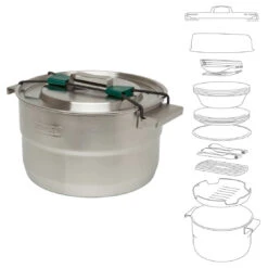 Stanley Adventure Base Camp Cook Set - Pot -Camping supply store stanley adventure base camp cook set pot detail 6