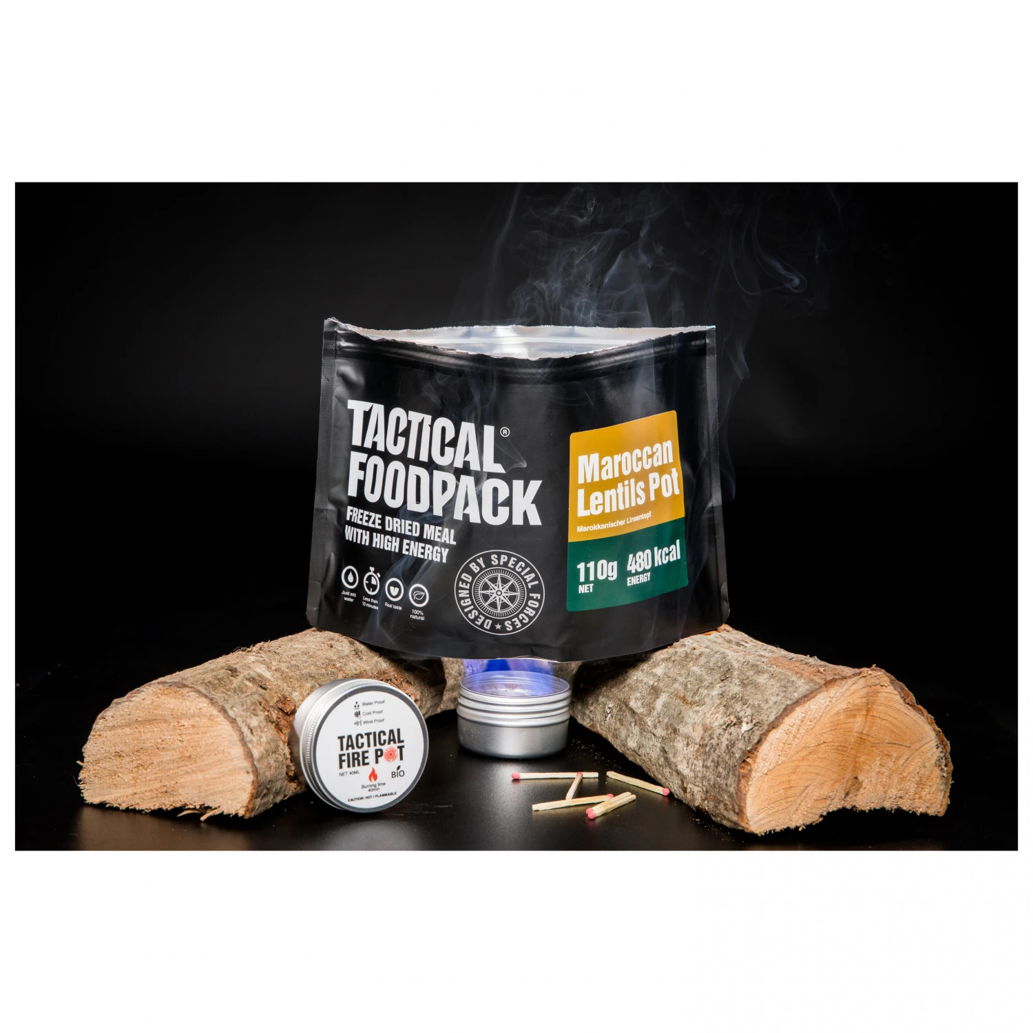 Tactical Foodpack Tactical Fire Pot - Solid Fuel Stoves 2 Tactical Foodpack Tactical Fire Pot - Solid Fuel Stoves - Image 2