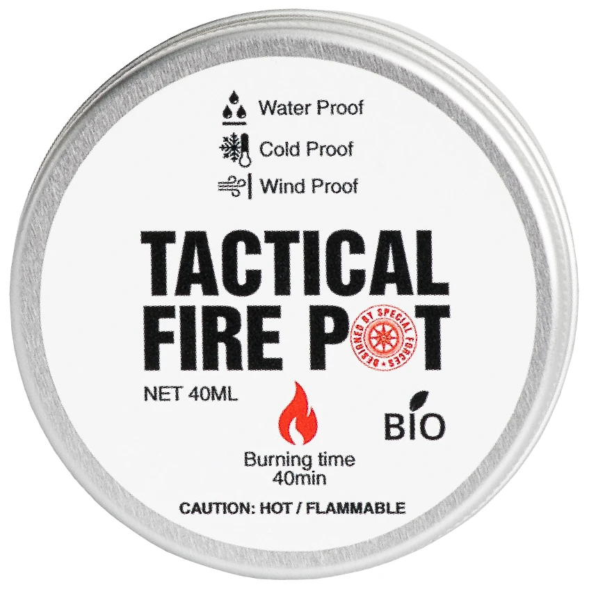 Tactical Foodpack Tactical Fire Pot - Solid Fuel Stoves 1 Tactical Foodpack Tactical Fire Pot - Solid Fuel Stoves