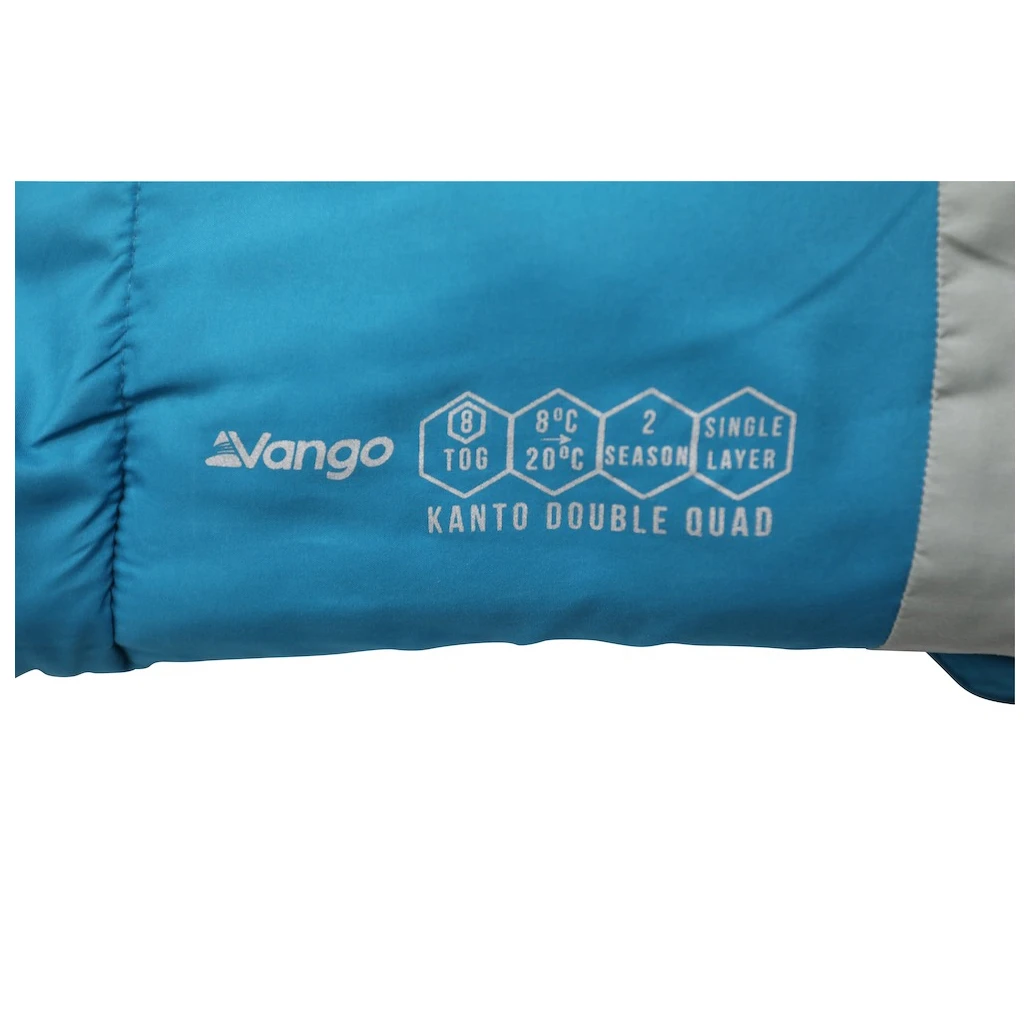 Vango Kanto Double Quad - Synthetic Sleeping Bag 4 Vango Kanto Double Quad - Synthetic Sleeping Bag - Image 4